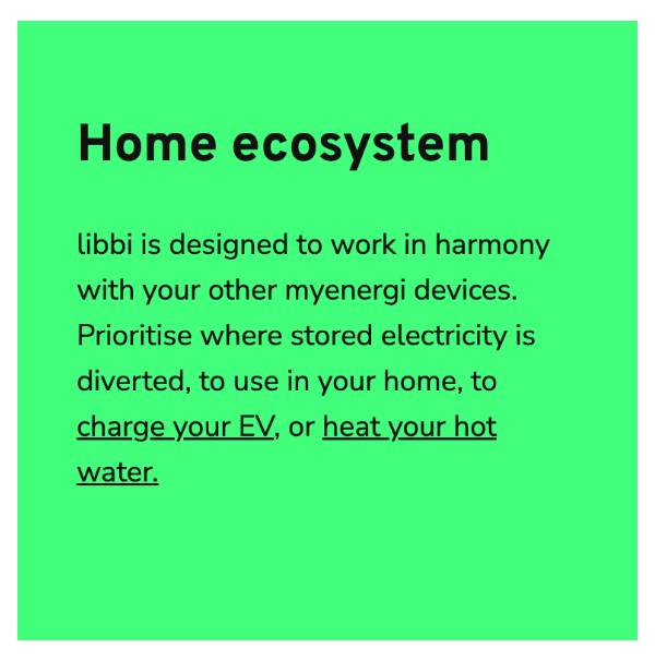 myenergi Libbi Home Battery Storage